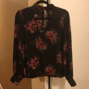 Long sleeve blouse